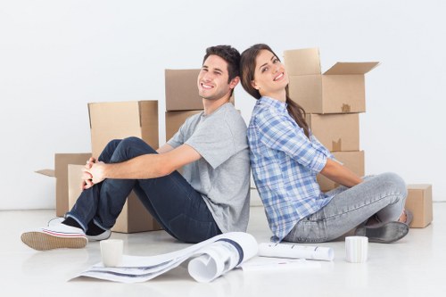 Business relocation in Edgware with office building and transport preparation